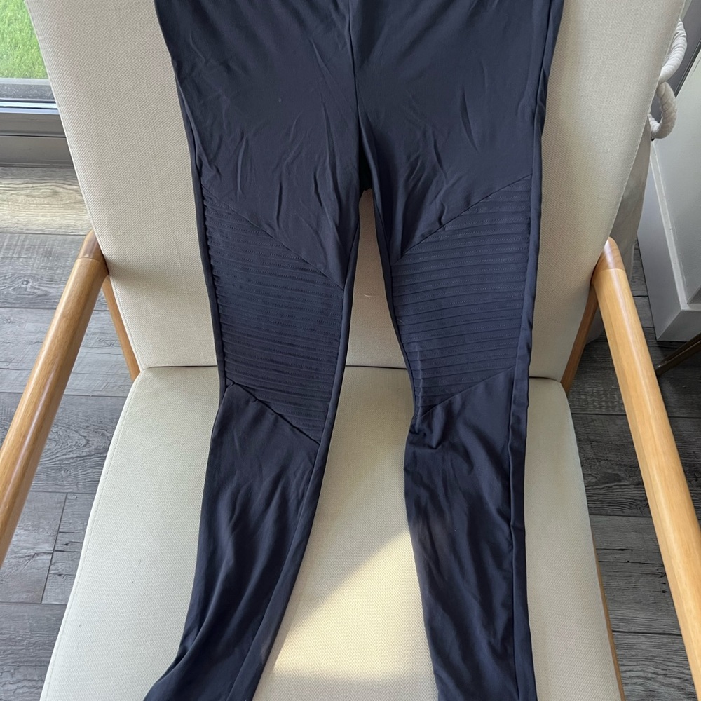 Black Moto Leggings